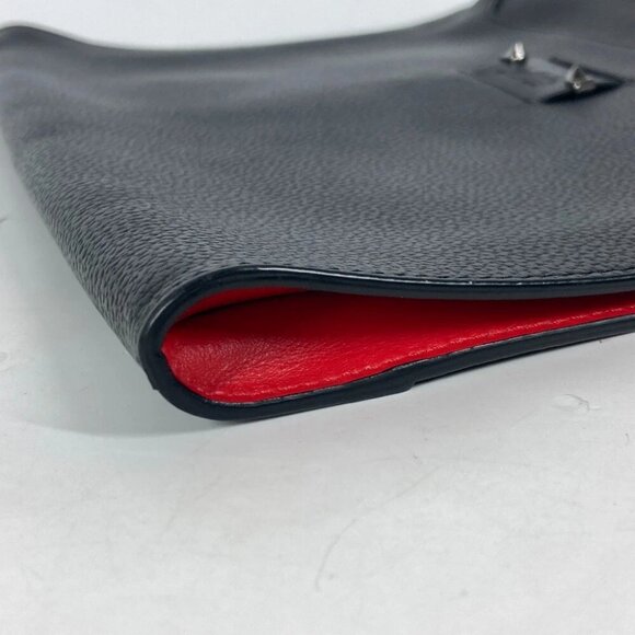 Christian Louboutin Crossbody Logo SKY 2WAY Bag Clutch Pouch Bag Shoulder Bag - Picture 9 of 14